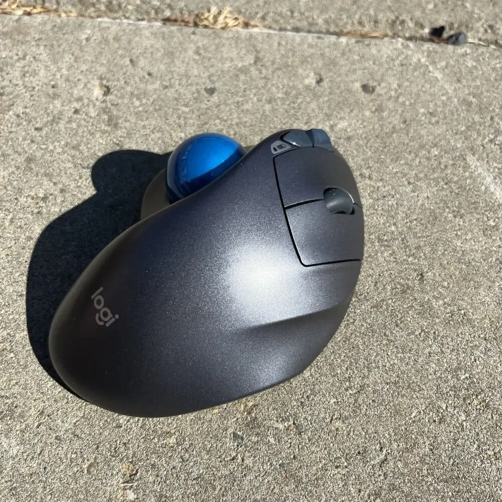 Logitech Logi M570 Wireless Trackball Mouse with USB Dongle
